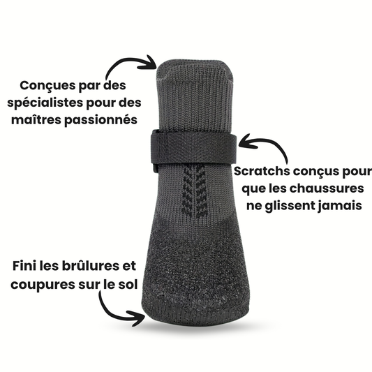 CANIBOOTS™  - Chaussures protectrices pour chien (4 saisons)