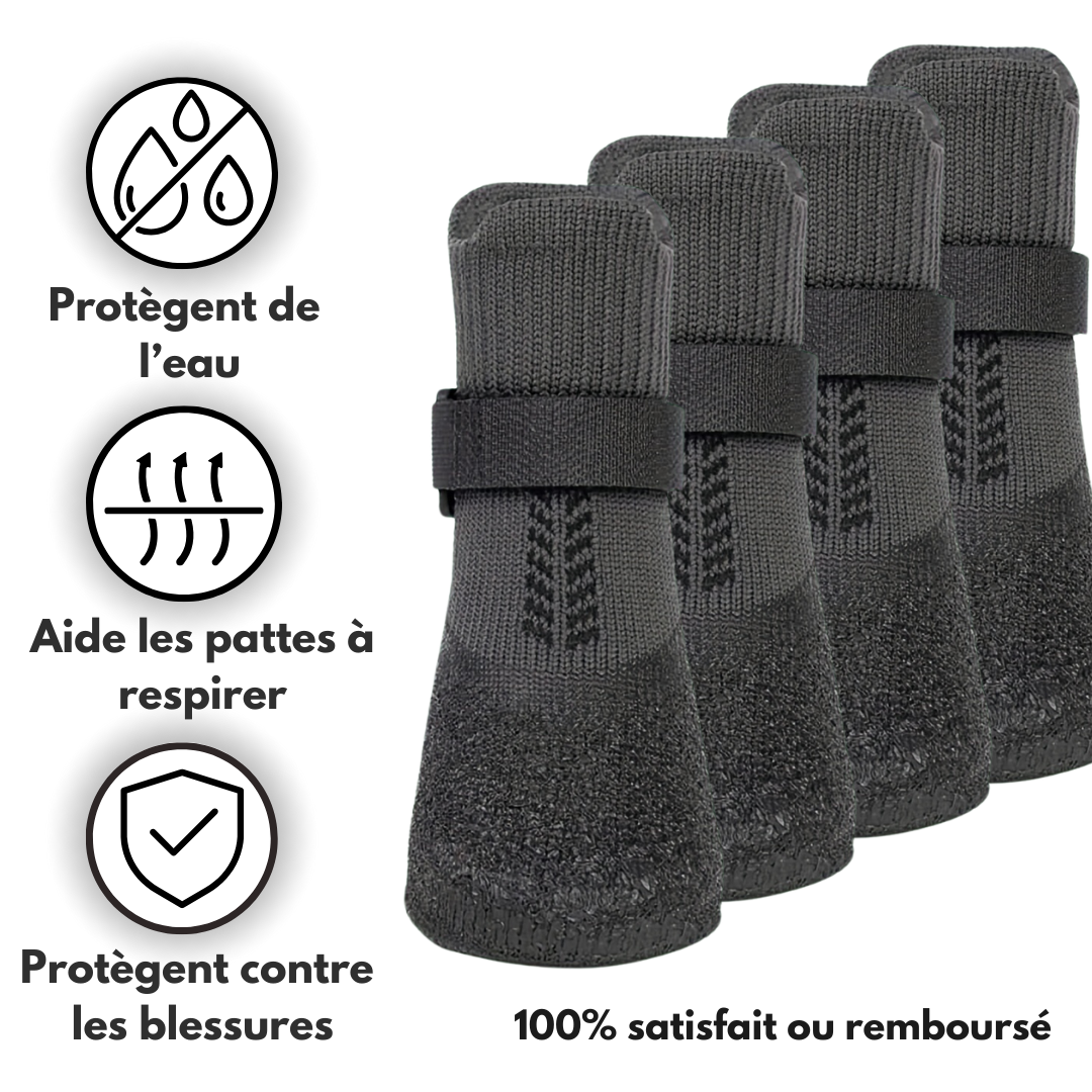 CANIBOOTS™  - Chaussures protectrices pour chien (4 saisons)